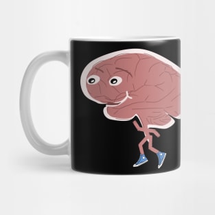 Running Brain Mug